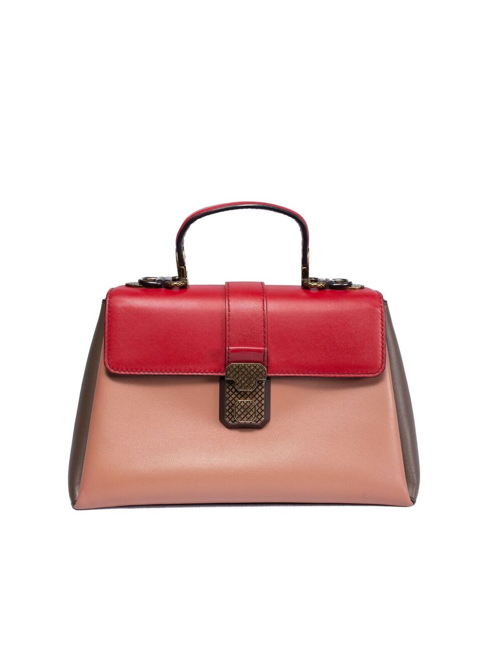 Bottega Veneta Smooth Top Handle Crossbody